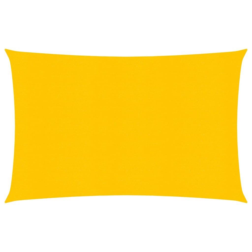 Helloshop26 - Voile d'ombrage 160 g/m² jaune 2,5 x 3,5 m PEHD - Imagen 1