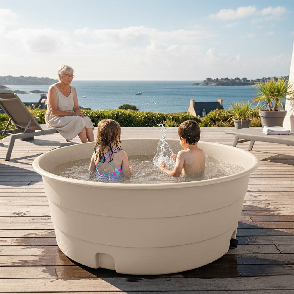 Piscine pour enfants 900l - plast'up rotomoulage - Image 3