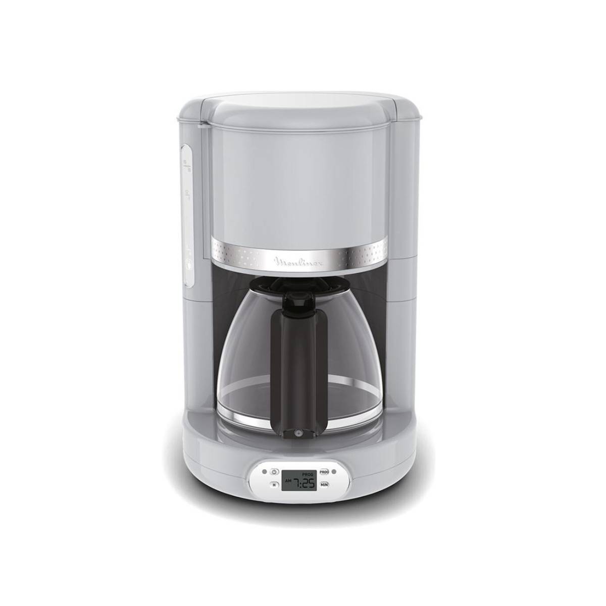 Moulinex - Cafetière filtre programmable 15 tasses 1000w gris FG380E10 Moulinex - Image 1