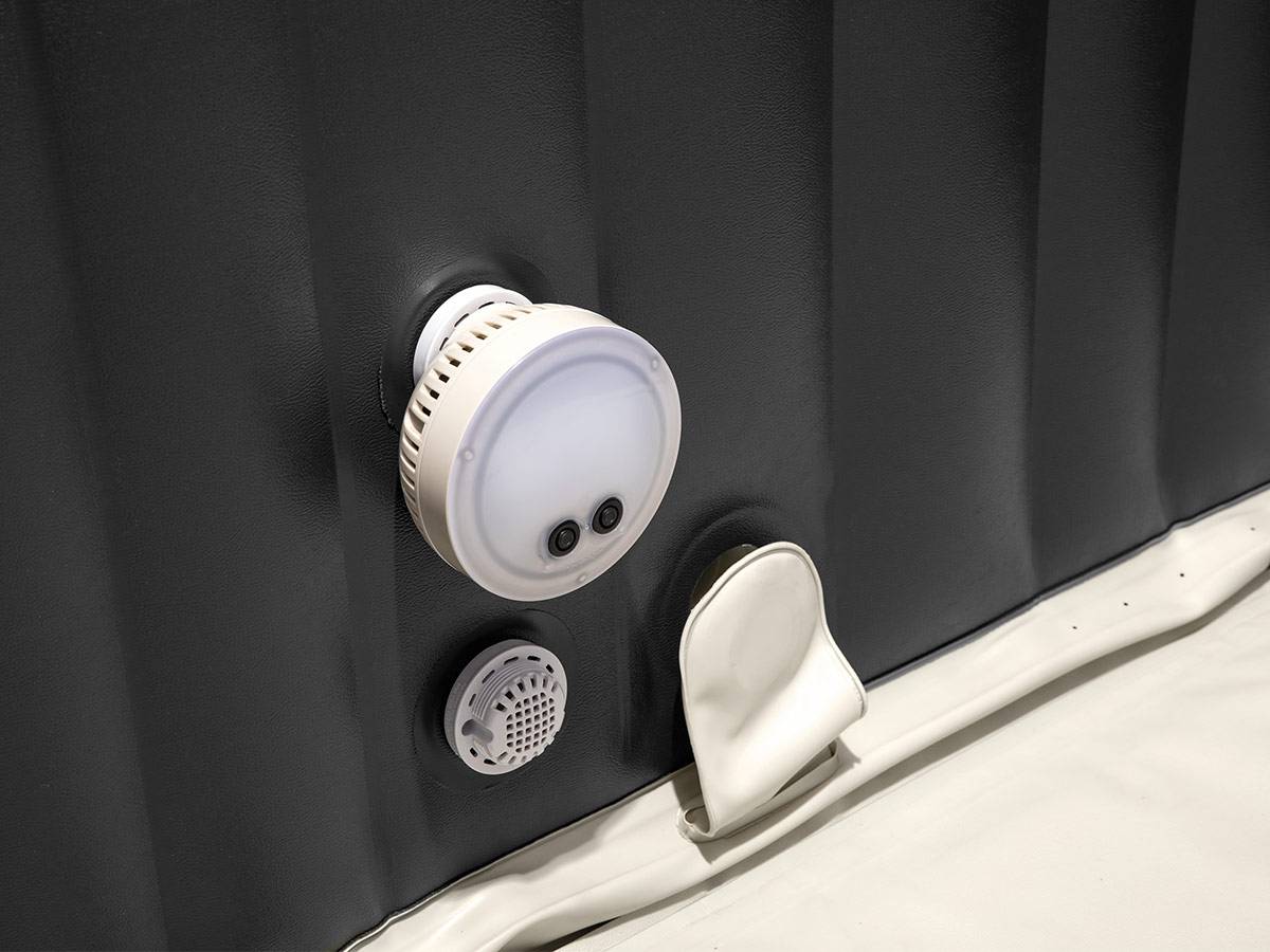 Spa gonflable PureSpa Ardoise carré Bulles 6 places - Intex - Imagen 8