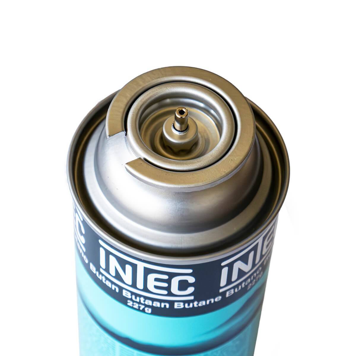 Intec - Bouteille de gaz Butane 250gr Cartouche de gaz Camping Compacte Encliquetable Réchaud Desherbeur INTEC - Imagen 5