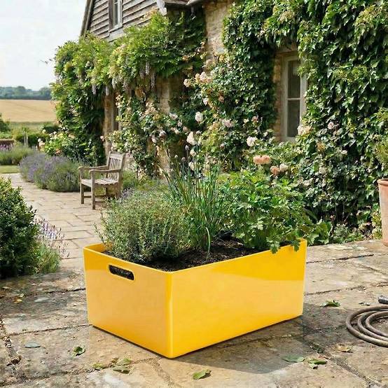 Bac de manutention et plantation 34l-plast'up rotomoulage - Image 2