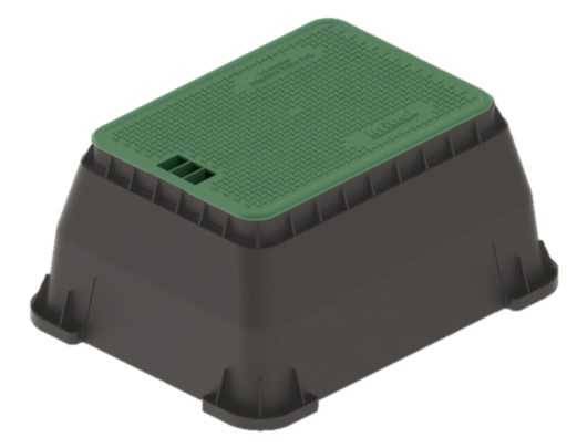 Toro - Regard rectangulaire Jumbo (couvercle sans orifice) série hercules TORO