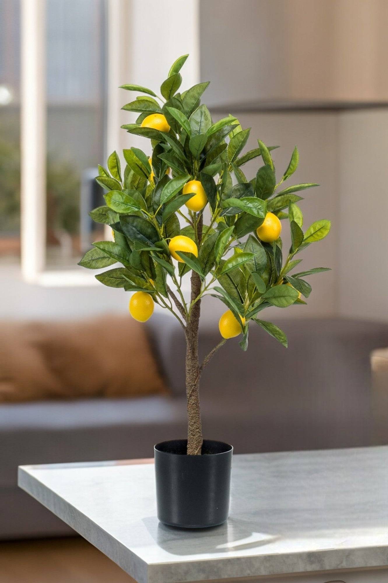 La Green Touch - Citronnier plante artificielle - h72cm, Ø12cm- La Green Touch - Imagen 1