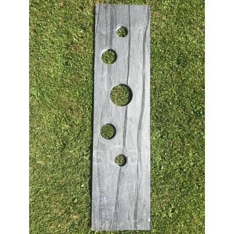ClassGarden - TOTEM ARDOISE 150 cm - BULLES - Pack de 2 Totems - Image 4