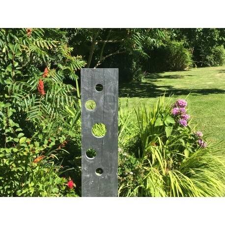 ClassGarden - TOTEM ARDOISE 150 cm - BULLES - Pack de 2 Totems - Image 3