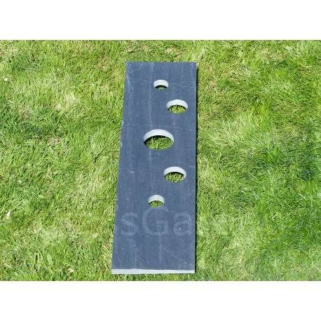 ClassGarden - TOTEM ARDOISE 150 cm - BULLES - Pack de 2 Totems - Image 6
