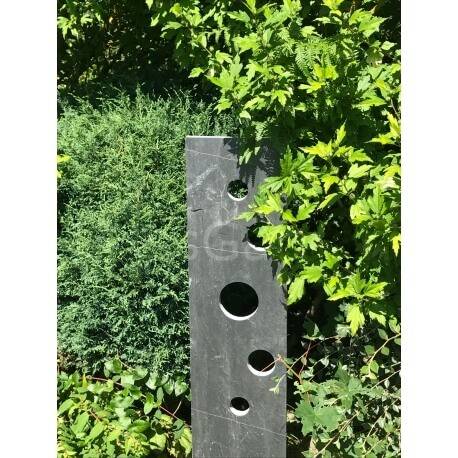 ClassGarden - TOTEM ARDOISE 150 cm - BULLES - Pack de 2 Totems - Image 5