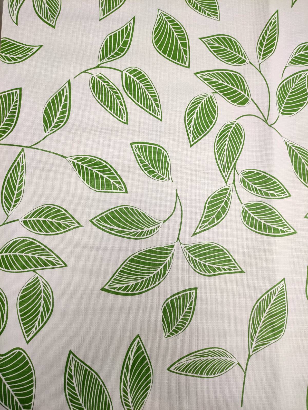 Nappe Composition PVC Base Polyester Anti-taches Feuilles Taille 140X220 CM - Image 3