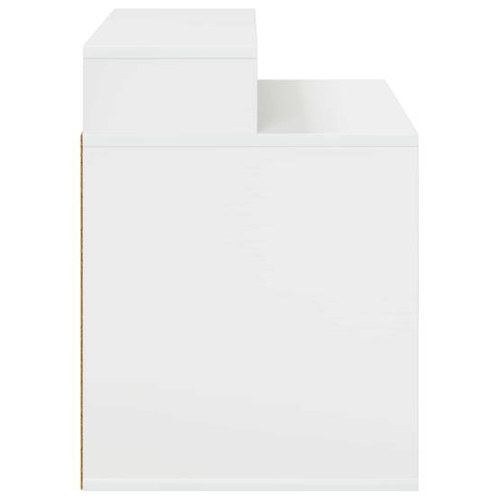 Chatiere bois blanc 42,5 x 40 x 53,5 cm - Prolenta premium p339.8 - Image 6