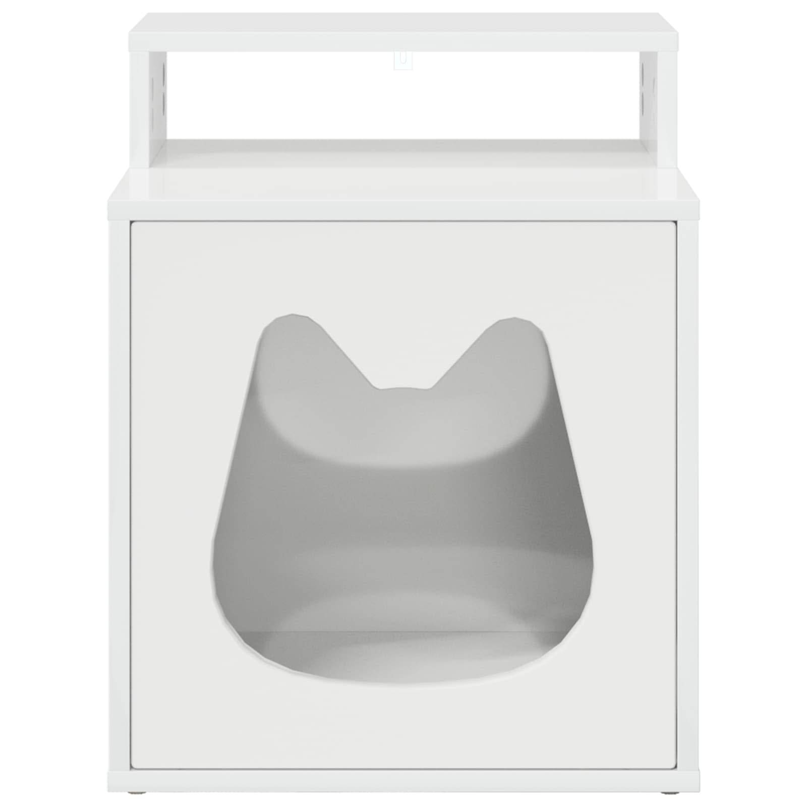 Chatiere bois blanc  42,5 x 40 x 53,5 cm  - Prolenta premium p339.8 - Image 5