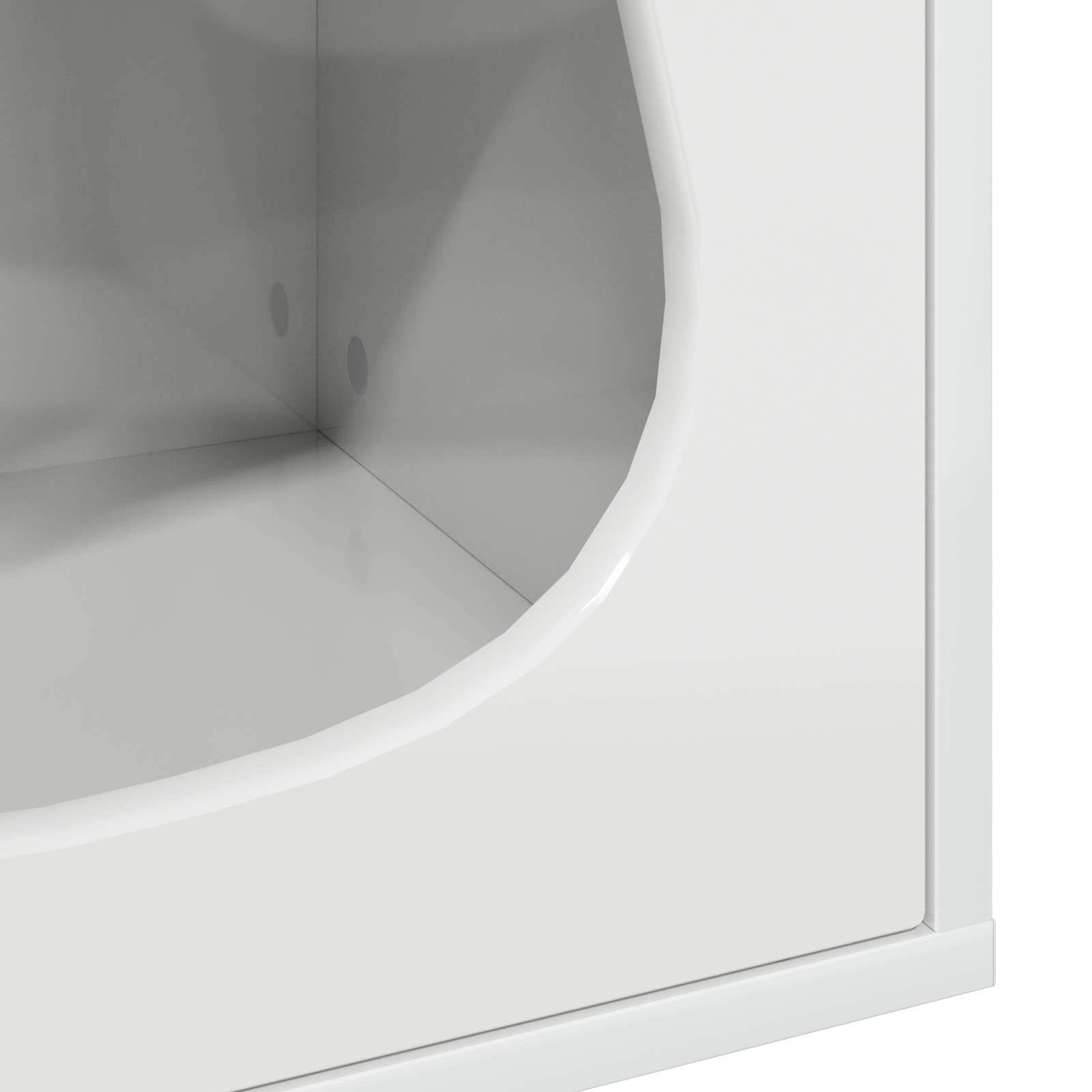 Chatiere bois blanc  42,5 x 40 x 53,5 cm  - Prolenta premium p339.8 - Image 8