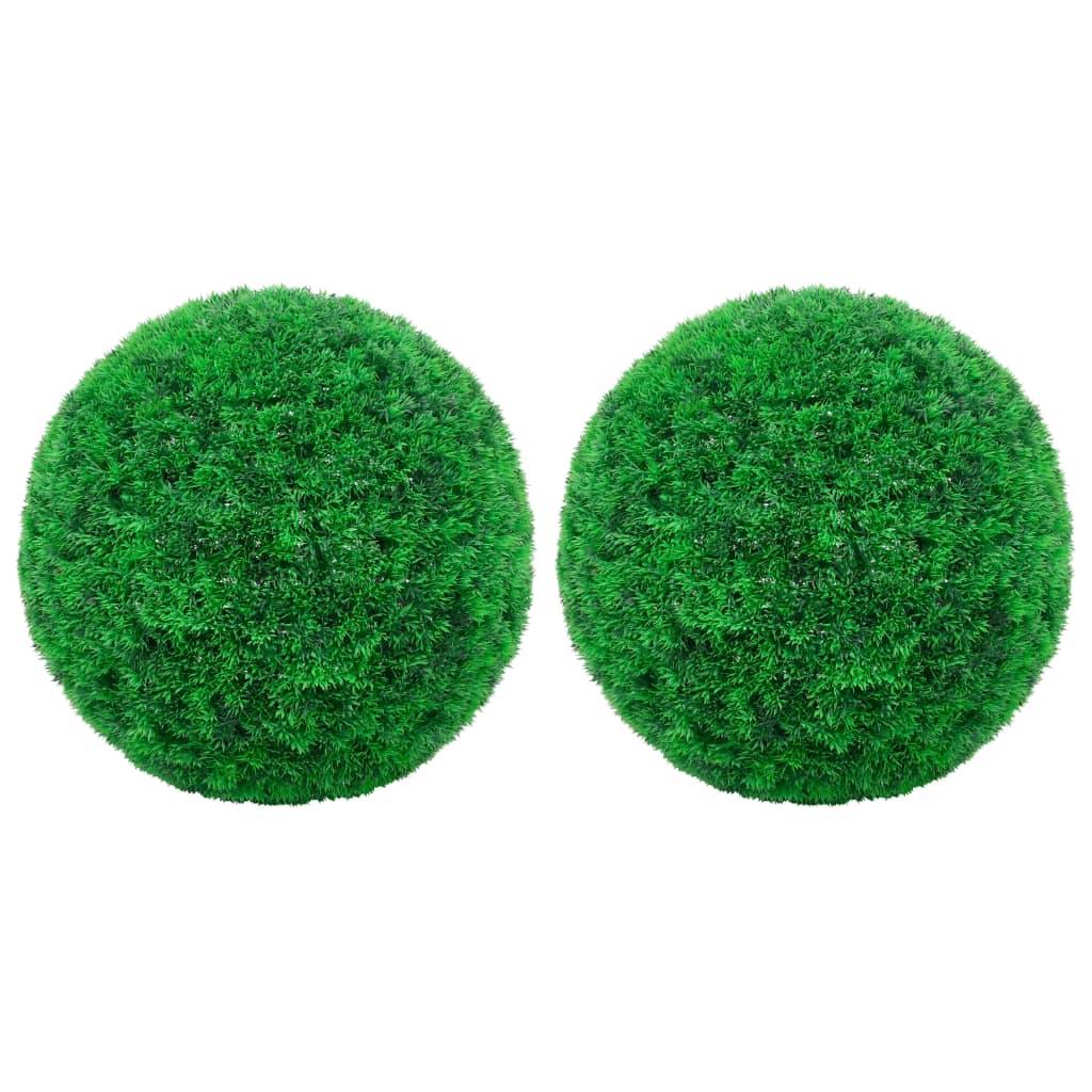 Vidaxl - Boules de buis artificielles 2 pcs 52 cm - Image 1