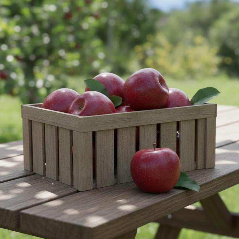 Pommier Calville Rouge - Bon rendement - Pot de 10L - Gobelet 2 ans - 120/150 cm - De 3,00 m à 5,00 m - Imagen 2