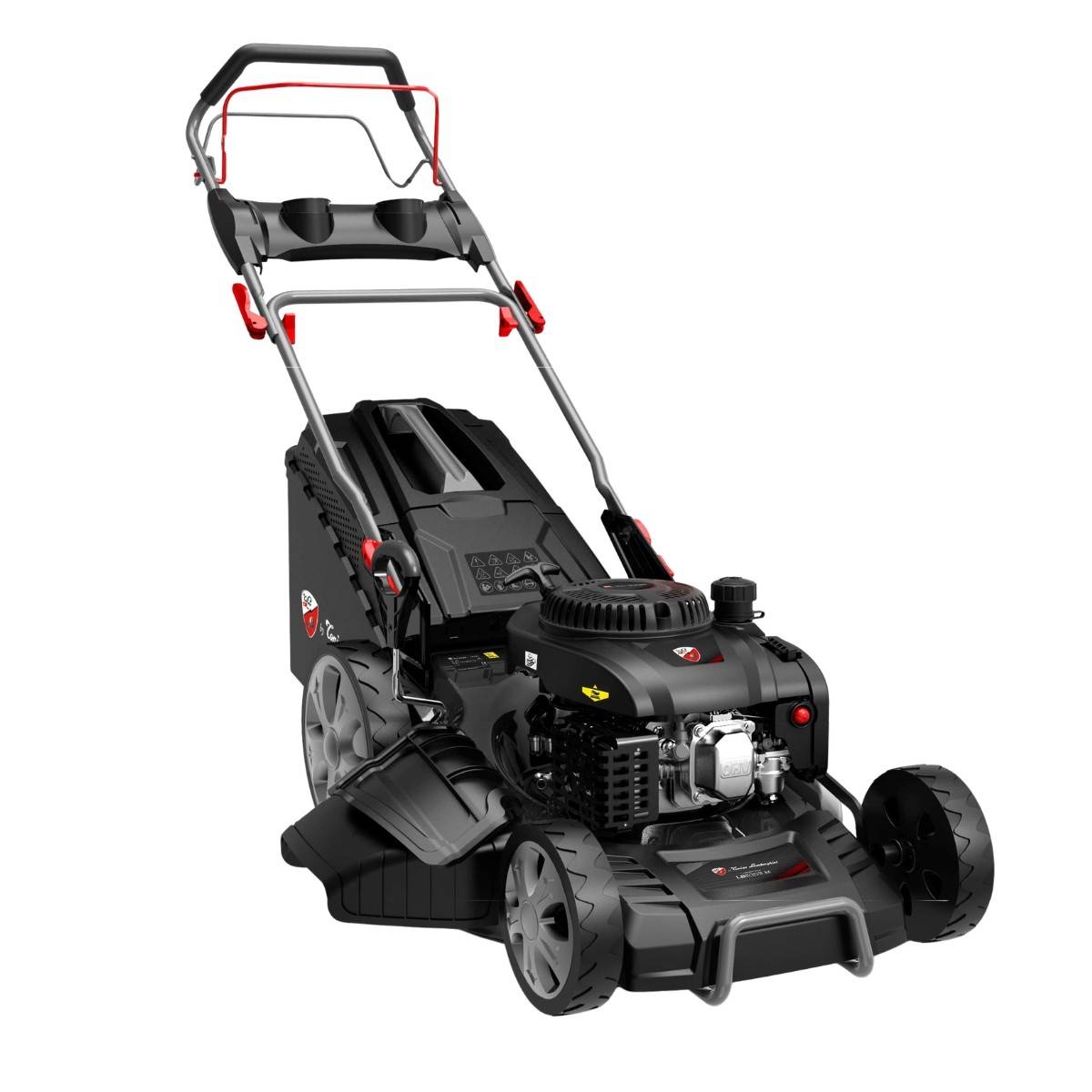 Tondeuse à Gazon Thermique Autotractée 4T 224 cm³ 7,5 CV - 53 cm 4-en-1 Démarrage Électrique 20 V Bac 65 L Tonino Lamborghini - Image 1
