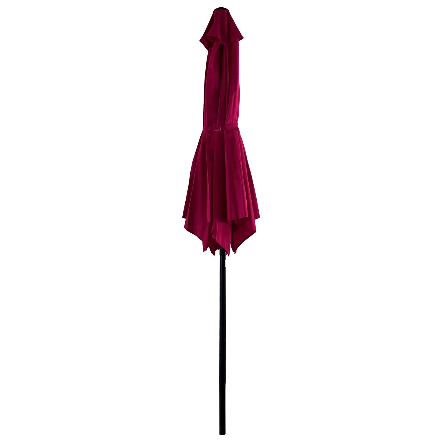 Happy Garden - Parasol droit HAPUNA rond 2,70m de diamètre fuchsia - HAPPY GARDEN - Imagen 3