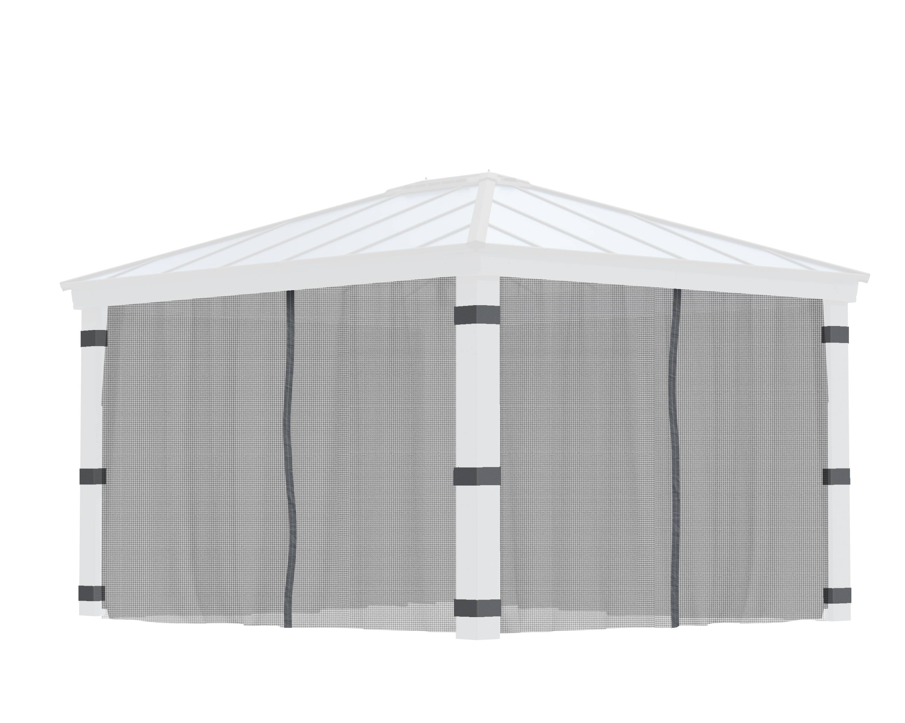 Canopia - Canopia Moustiquaires pour tonnelle de jardin Dallas 4X2