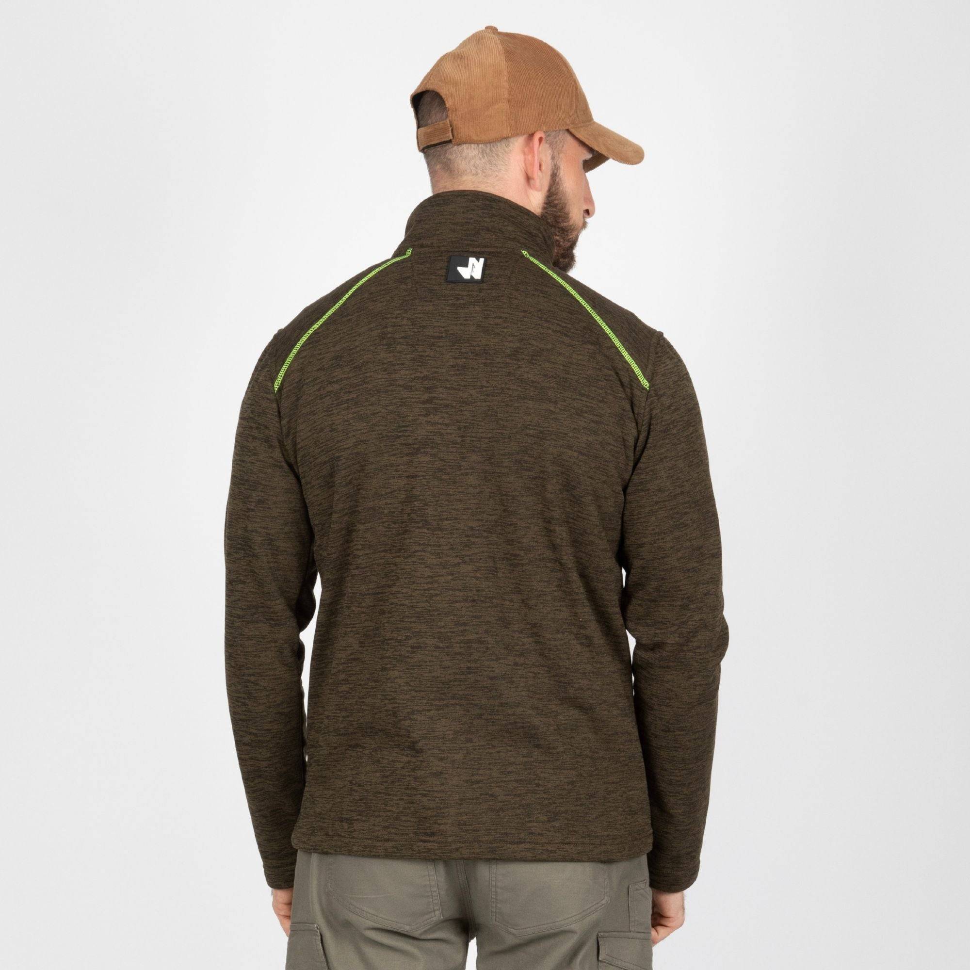 Nineworths - LENNY - GILET DE TRAVAIL - 1505 | Kaki - Image 3
