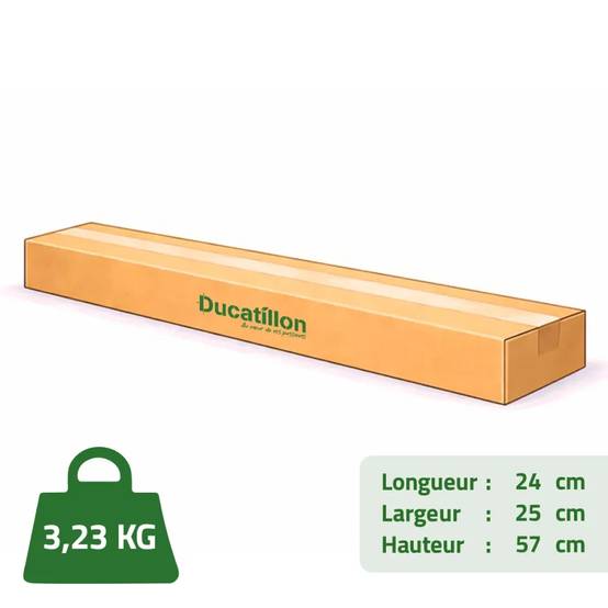 Ratière de passage 2 entrées 50 X 18 X 18 cm à l'unité - Image 2