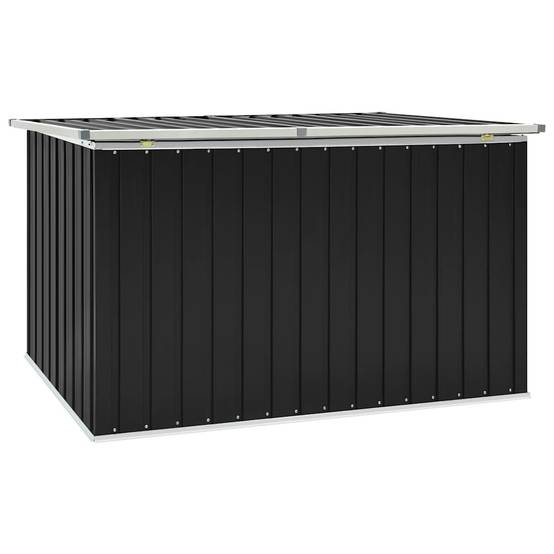 Grand Coffre de Rangement Acier Galvanisé XXXL pour Extérieur Jardin Anthracite 171x99x93 cm – ComfortXL Outdoor Living - Image 8