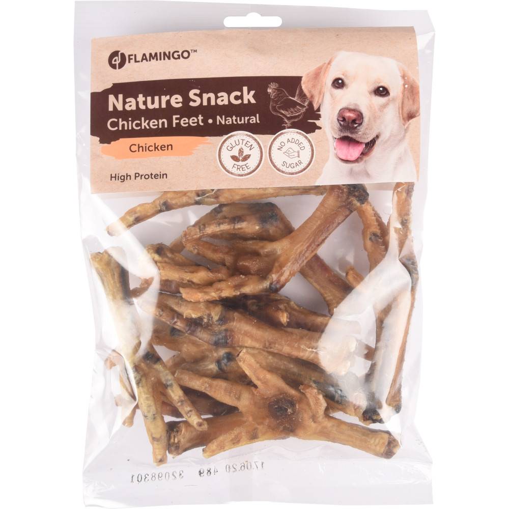 Friandise naturel pattes de poulet 200 g pour chiens - Imagen 1