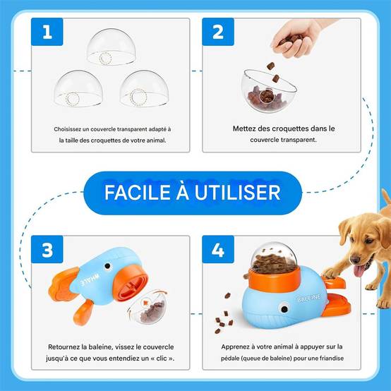 Jouet à alimentation lente pour chien et chat DtopbuyAge - Image 5