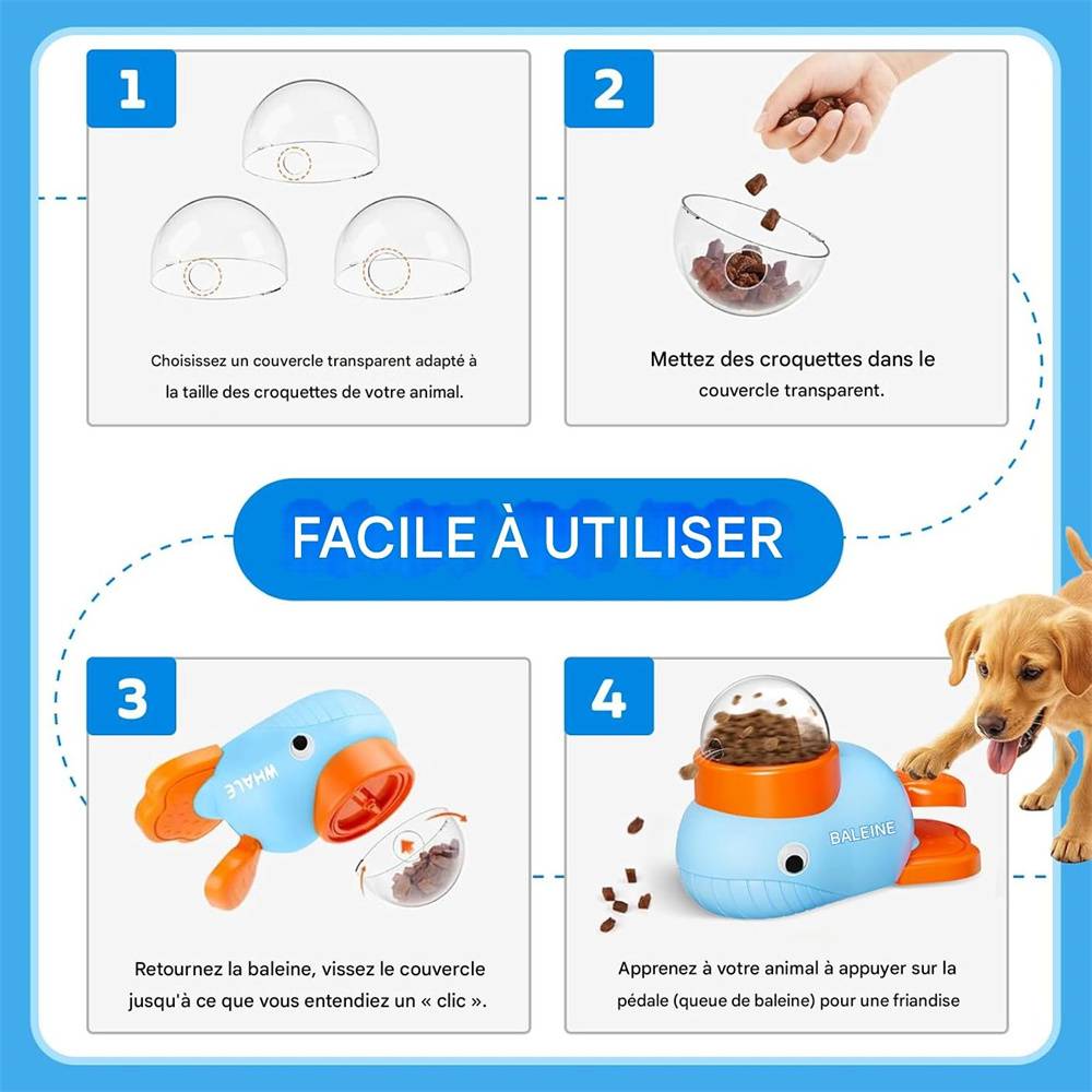 Jouet à alimentation lente pour chien et chat DtopbuyAge - Image 5