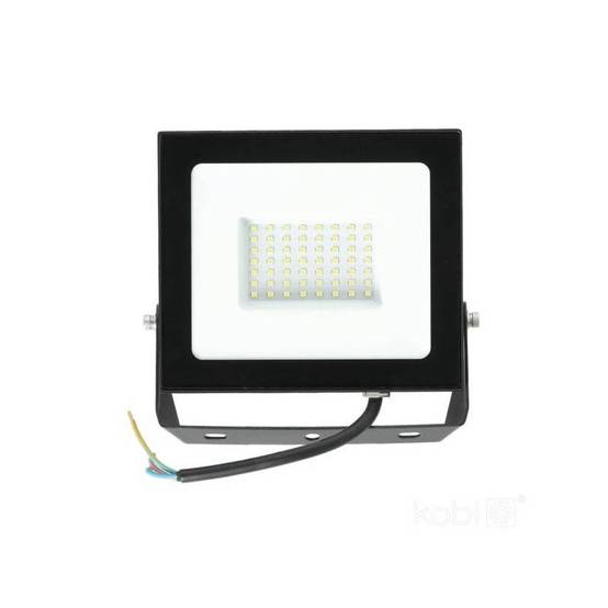 Projecteur LED 50W IP65 extérieur blanc naturel 4000k structure noir - Image 4