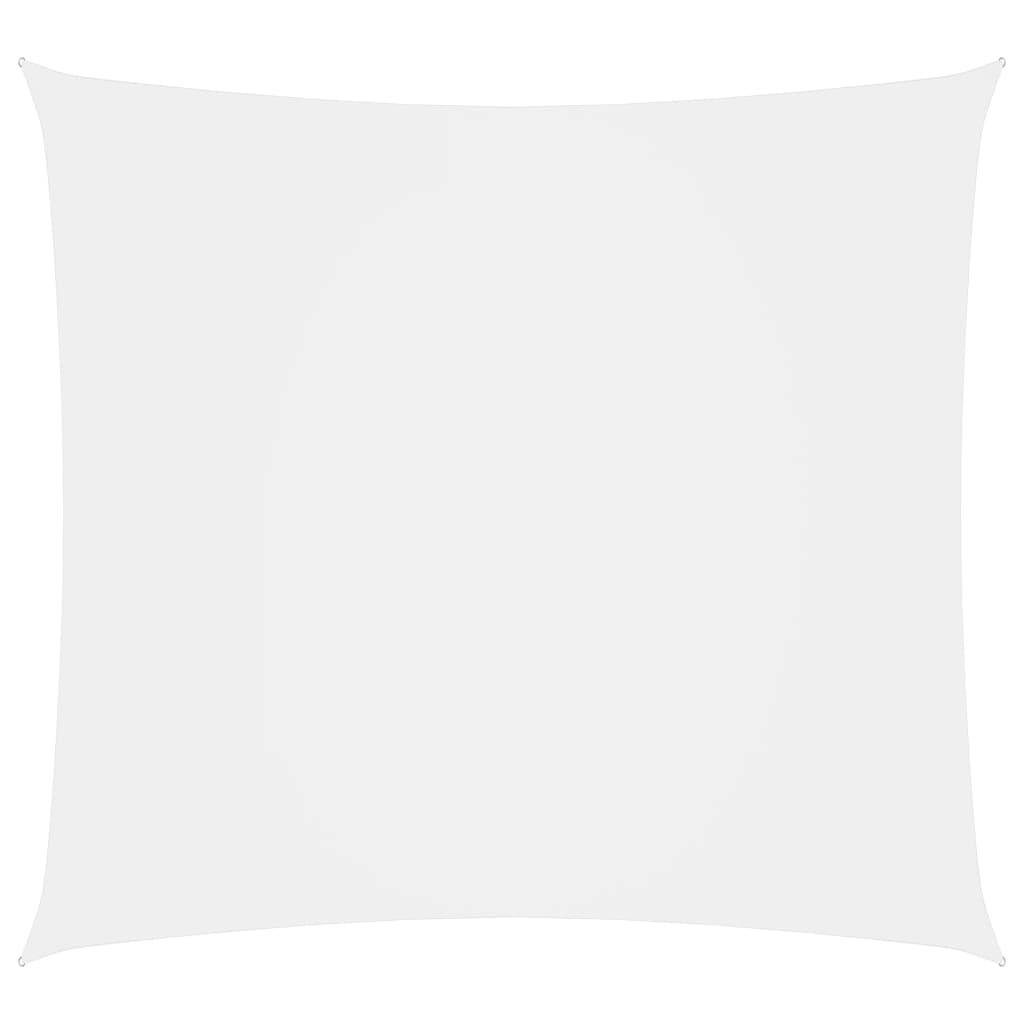 Helloshop26 - Voile toile d'ombrage parasol tissu oxford carré 3 x 3 m blanc - Imagen 1