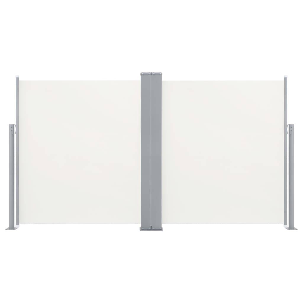 Helloshop26 - Auvent latéral rétractable 140 x 600 cm crème - Imagen 1