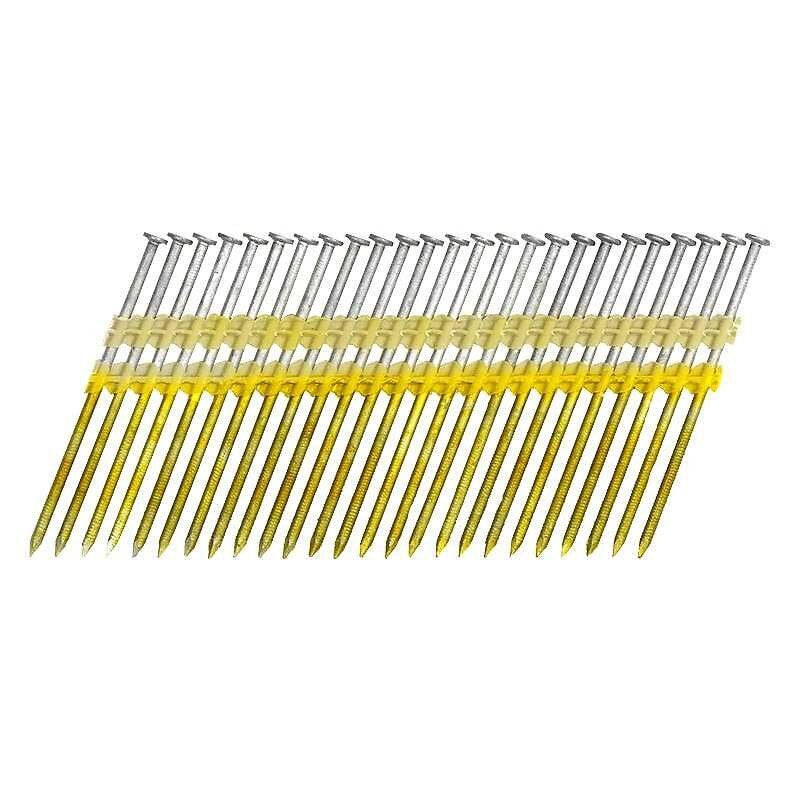 Norfix - 2250 Pointes en bande RH 90 x 3,1 mm 21° NORFIX NFX11068 galvanisée à chaud (zinc 50 µ) annelée Norfix - Imagen 2
