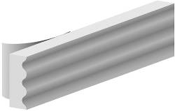 Joint de calfeutrement ELTON - Profil D - Blanc - Bobine de 100 m - 600501510 - Imagen 1
