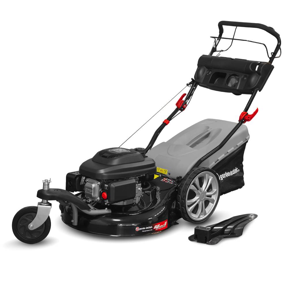 Elem Garden Technic - Tondeuse thermique tractée 3 roues 196 cm³ 55 cm bac 65 L – Elem Garden - Image 1