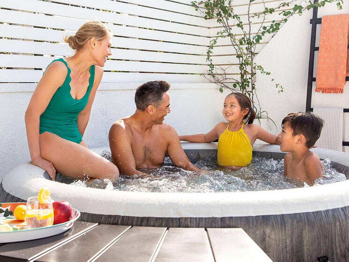 Spa gonflable PureSpa Baltik rond Bulles 6 places - Intex - Image 6