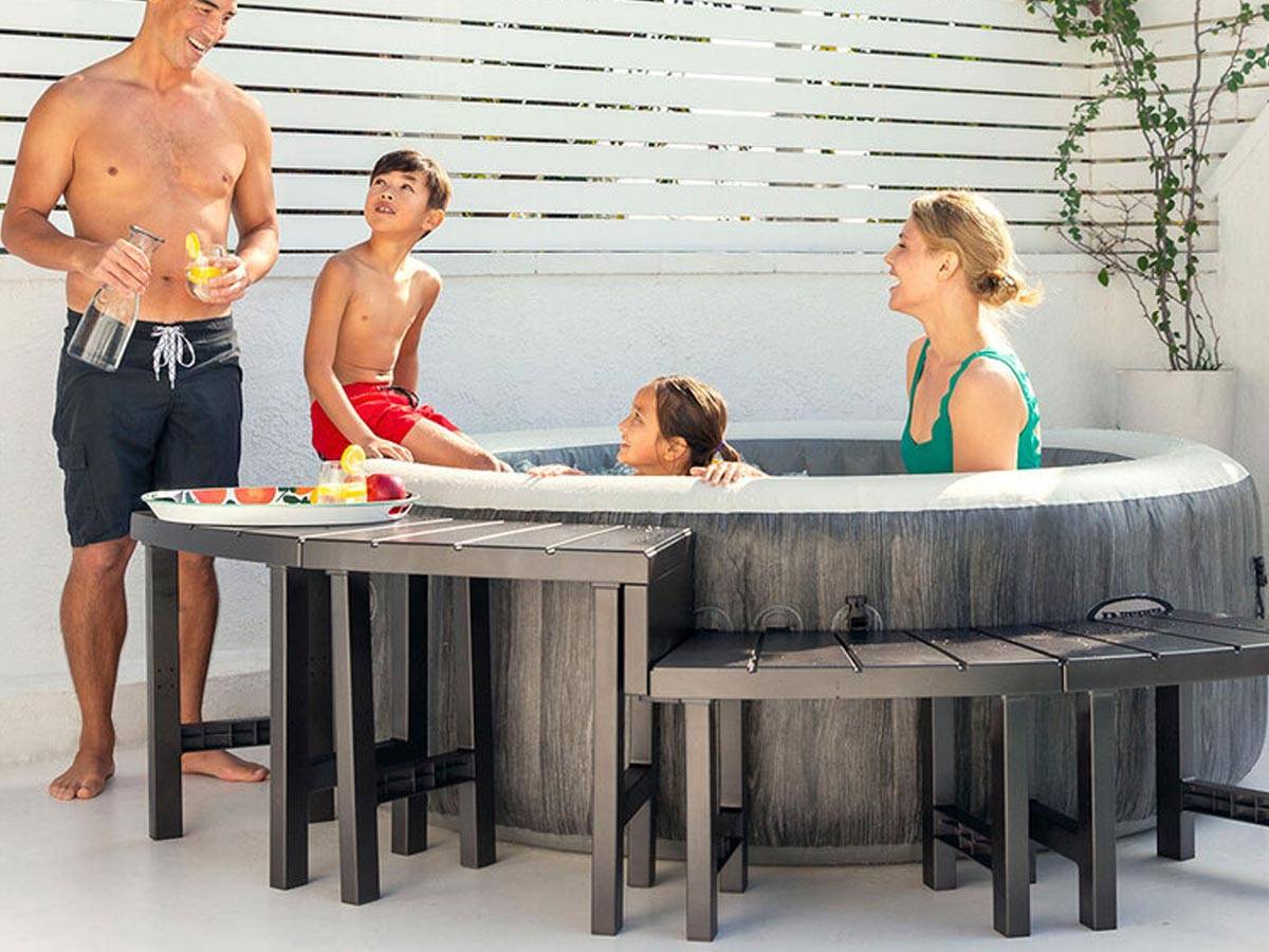Spa gonflable PureSpa Baltik rond Bulles 6 places - Intex - Image 10