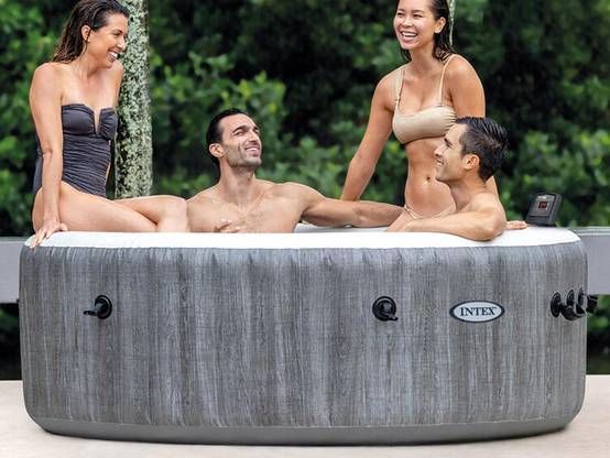 Spa gonflable PureSpa Baltik rond Bulles 6 places - Intex - Image 9