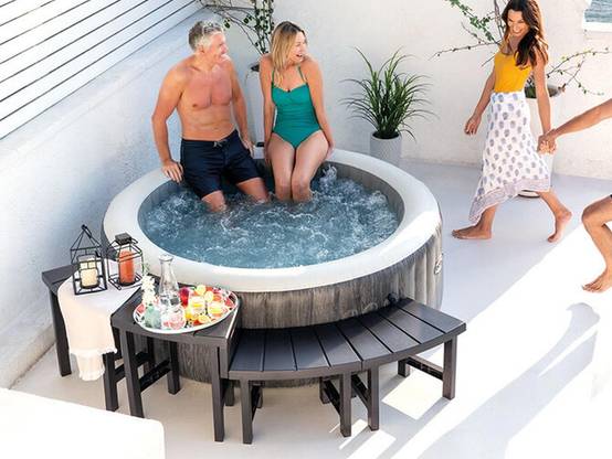 Spa gonflable PureSpa Baltik rond Bulles 6 places - Intex - Image 3