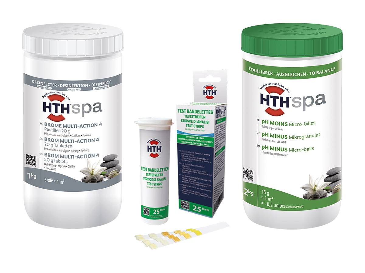 Hth - Kit de démarrage brome pour spa - HTH