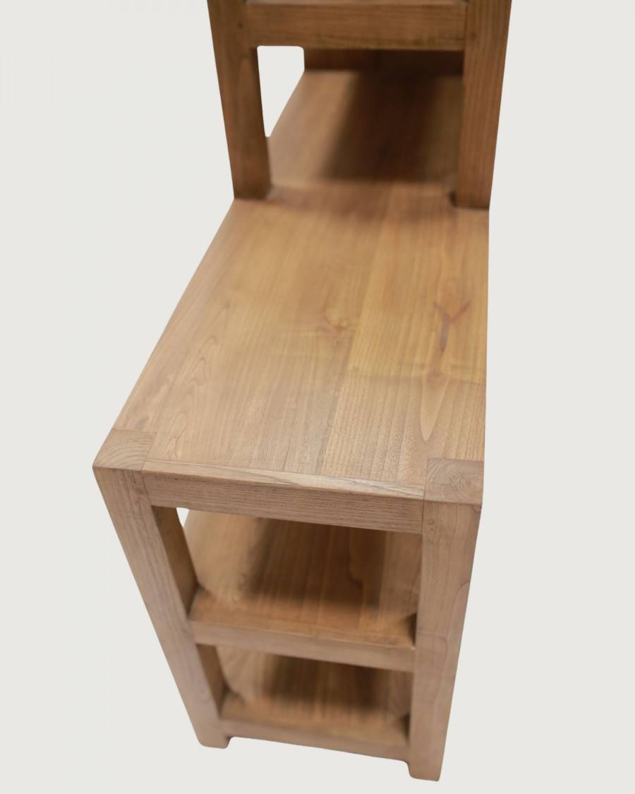 Aiko - Étagère en bois de teck escalier - UNIQKA - Imagen 5