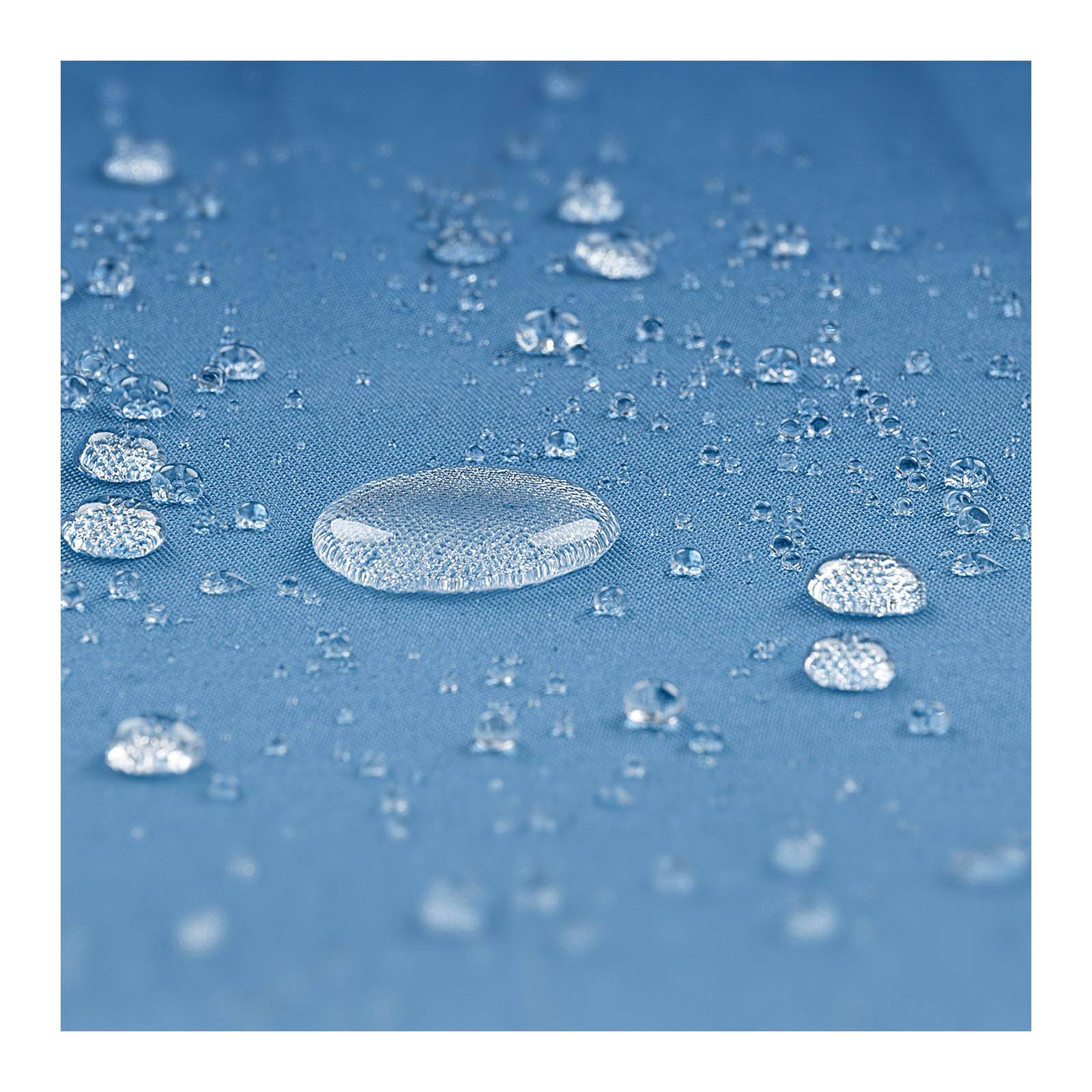 Helloshop26 - Parasol de terrasse hexagonal diamètre 300 cm inclinable bleu - Imagen 6