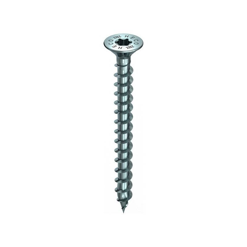 Vis HECO-Topix-Plus - Ø8x240mm - Tête Fraisée à poches de fraisage - Filetage Total - T40 - Boite de 50 - 61337 - Imagen 1
