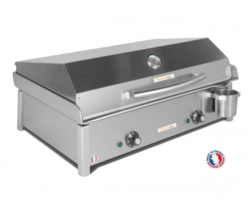 Plancha électrique ANTHEA E650 + Couvercle + 2 ustensiles - PLANCHAELEC - Image 2