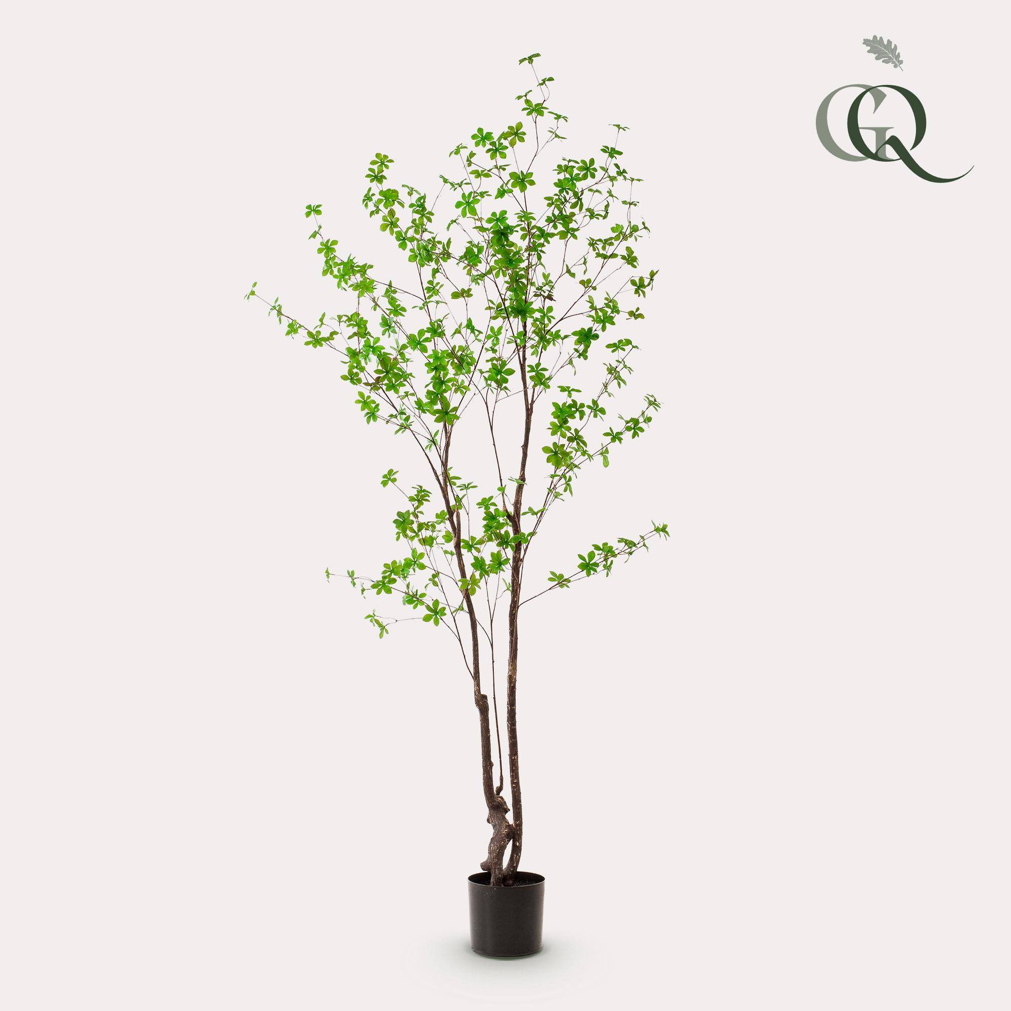 Arbre Artificiel Capucine Tropaeolum Réaliste Décoration Intérieur 210cm - ComfortXL Green Living - Image 1