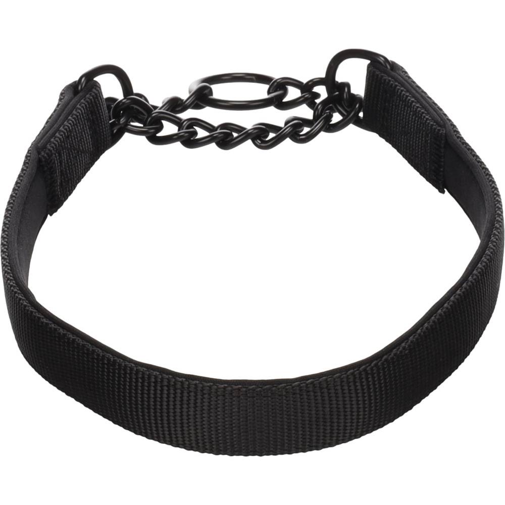 Collier anti-traction Trero Noir M 38-50cm 20mm pour chien - Image 1