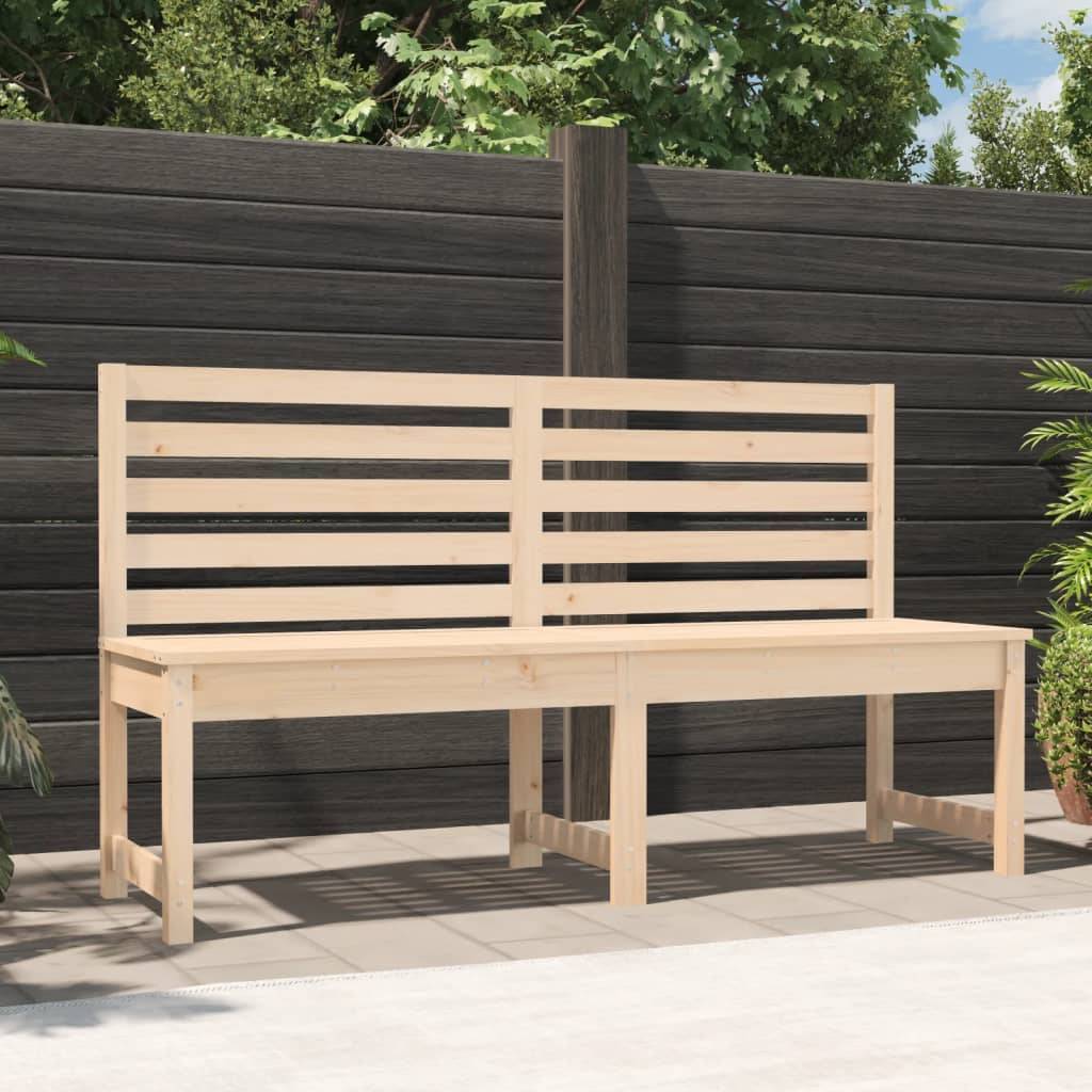 Maison Chic - Banc de jardin - Banc d'extérieur - Banquette 157,5 cm bois massif de pin - Imagen 2