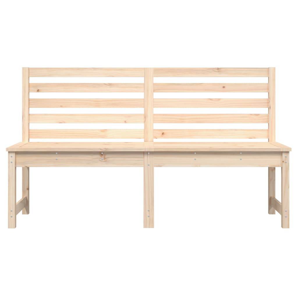 Maison Chic - Banc de jardin - Banc d'extérieur - Banquette 157,5 cm bois massif de pin - Imagen 4