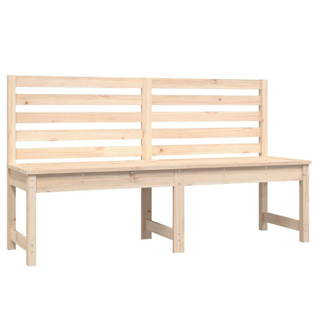 Maison Chic - Banc de jardin - Banc d'extérieur - Banquette 157,5 cm bois massif de pin - Imagen 1