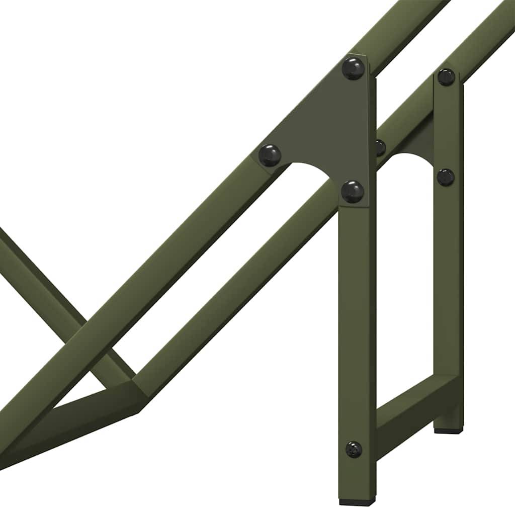 Range-bûches intérieur en acier design Vert Olive 60x25x60 cm – ComfortXL Outdoor Living - Image 8