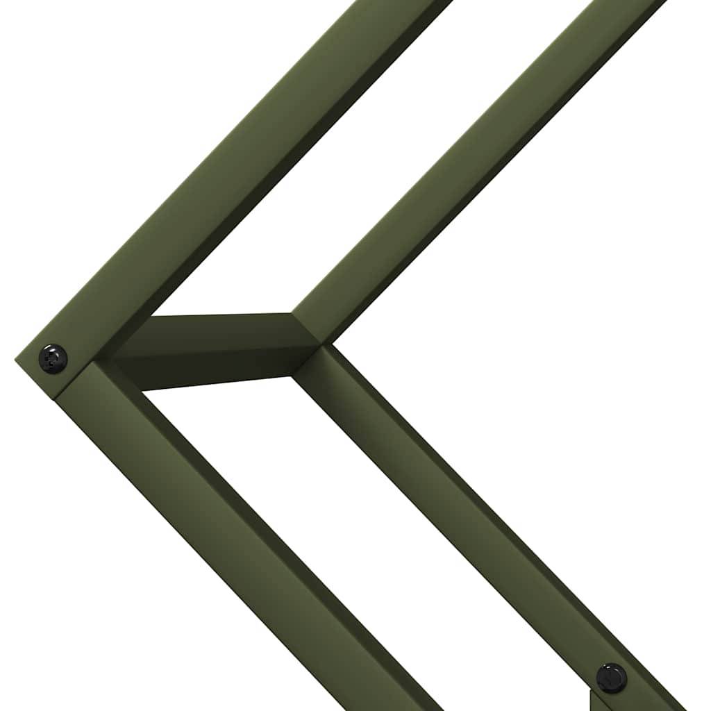 Range-bûches intérieur en acier design Vert Olive 60x25x60 cm – ComfortXL Outdoor Living - Image 7