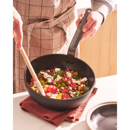 Sauteuse bombée antiadhésive céramique 24cm 8228.24 De Buyer - Image 5